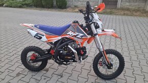 Pitbike Apollo Jaguar 125ccm 14/12 oranžový starter 79cm - 3