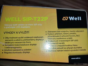 VOIP telefon Well SIP-T22P - 3