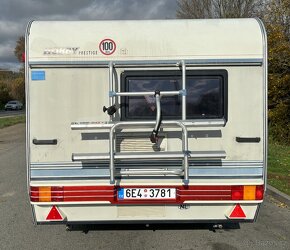 Karavan HOBBY Prestige 425 - 3. majitel, zachovalý, solar - 3