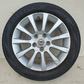 Alu Opel Corsa 16" 5x110,letní Firestone 195/55R16 - 3