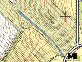 Prodej podílu 1/8 trvalého travního porostu 279 m2 v obci Bř - 3