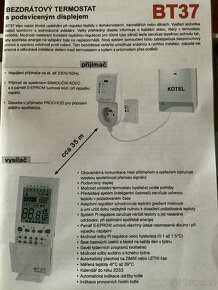 Termostat bezdrátový BT37 - 3