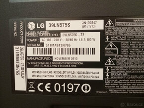 TV LG 39LN575S - 3