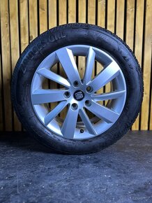 Alu kola 5x112 r16 s letním pneu (leon1) - 3