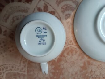 Kávová souprava Epiag Karlovarský porcelán nová nepoužitá - 3