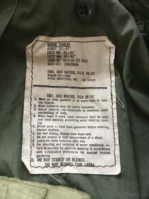 Originál US army bunda M65 Alpha Industries M/R - 3