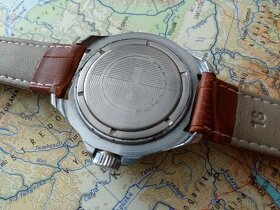 Hodinky Vostok Kamandirske (CCCP).  Funkčné po servise. - 3