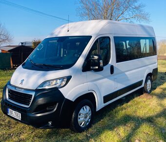 Peugeot Boxer Kombi L2H2 103kW/140k, ČR původ, minibus - 3