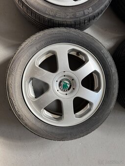 Kola original Škoda 5x100, 195/55 r15 - 3