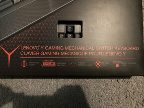 Lenovo Y Gaming Mechanická klávesnice - NOVÁ NEROZBALENÁ - 3