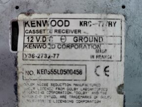 Kenwood KRC 777RY - 3