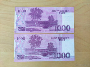 Severní Korea - 1 000 won - 3