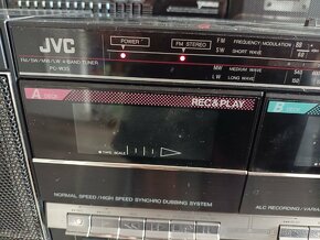 JVC PC-W35 radiomagnitofon retro kazeťák - 3