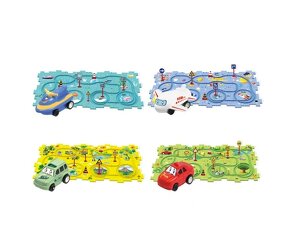 Puzzle autodráha 25ks set - 3