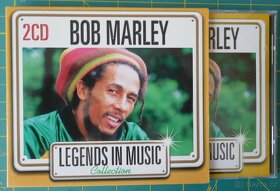 Prodám nové 2 CD  Bob Marley  - Legends in Music - 3