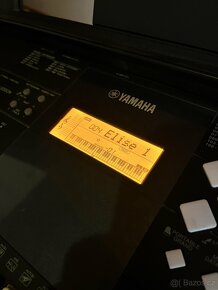 Klávesy Yamaha PSR E333 se stojanem - 3