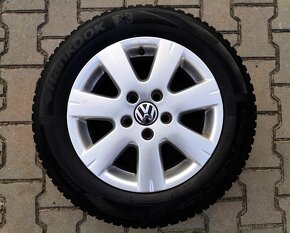 Alu kola originál Volkswagen Golf, Touran, Caddy 5x112 R15 - 3