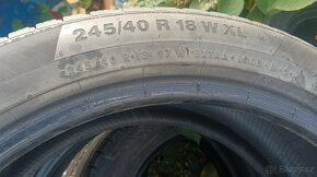 4x 245/40 R18 zimní pneumatiky, Continental WinterContact TS - 3