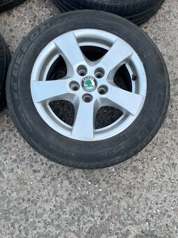 Sada Alu disky s pneu R14 Škoda - 3