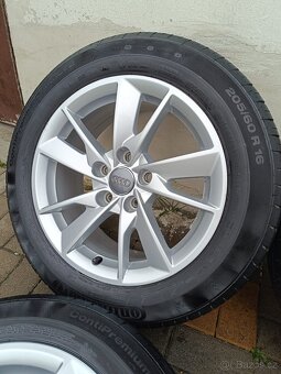 ALU 5x112 r16 AUDI + PNEU - PĚKNÁ SADA - 3