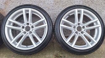 Alu kola R18 5x120 Uniwheels + letní pneu 225/40/18 - 3