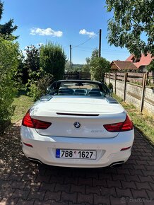 BMW 650i Cabrio - alpinweiss, 4,4 V8. Serviska - 3