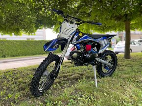 Pitbike 125cc 4t 17/14 barva - modrá - 3