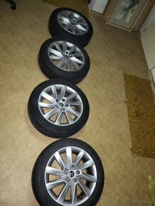 Alu kola 5x112 R17 , 7J x17 vcetne ZIMNÍHO pneu - 3