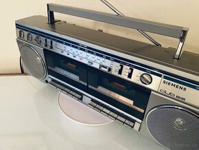 Radiomagnetofon/boombox Siemens Club 818, rok 1984 - 3