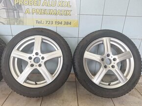 Alu kola R17 5x115 ENZO + zimní pneu 225/50/17 Dunlop - 3