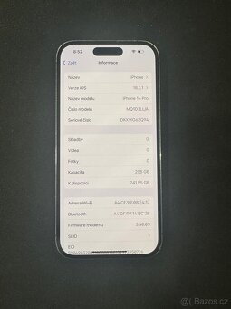 IPhone 14 pro Esim (256GB) - 3