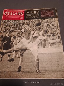 Prodám časopisy "Stadion" z roku 1963 - 3