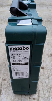 Aku vrtačka Metabo BS 18 L BL 18V + 2x aku - 3