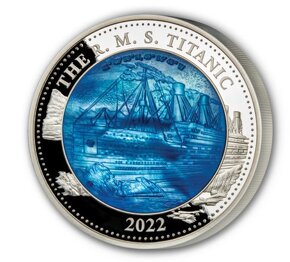 mince titanic rms 5 oz 2022 matka perly proof - 3