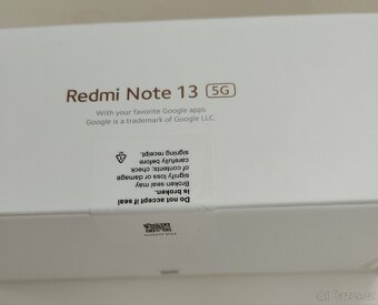 Nový Redmi Note 13 5G, 6/128 GB Arctic White - 3