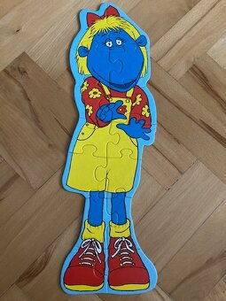 3 x velká postava Tweenies, puzzle, 42+44+46 cm, nehrané - 3