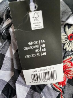 Krásné nové šaty Esmara vel.44/XXL - 3