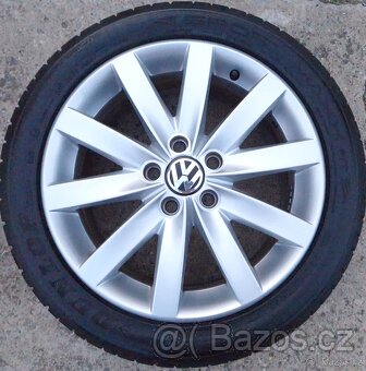 Disky originální VW Golf,Touran,Caddy 5x112 R17 Porto - 3