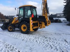 Zemní a výkopové práce traktorbagrem Jcb 3 CX+CAT301,8 - 3