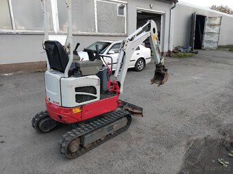 Minibagr Takeuchi TB210R Joystik,,Nulový přesah - 3