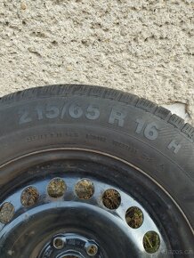 Zimní pneumatiky 215/65 R16 na discích Opel - 3