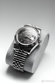 Seiko Mod Datejust Arabic Černé - 3