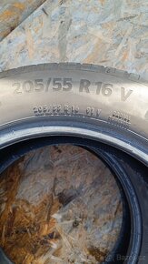 B19 - 2x letní CONTINENTAL - 205/55 R16 91V - 5,1mm - 3