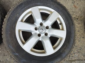 17"zimní alu sada 5x114 origo Nissan X-Trail Qashqai Juke - 3