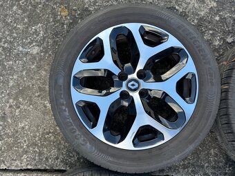 ORIGINÁLNÍ Alu Renault R17 4x100 GoodYear 205/55/17 - 3