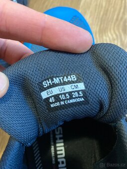 Shimano SH-MT44B Blue - 3