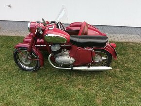 Jawa 350 se sajdou Velorex 560 - 3