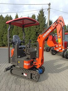 Bagr Yanmar CR13OH - PROFI, 1280 kg roztahovací - 3