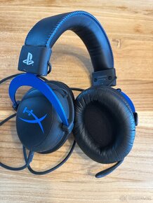 Prodám herní sluchátka HyperX Cloud pro PS5-PS4 - 3