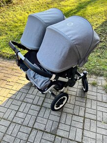 BUGABOO Donkey, verze duo Graphite/Grey mélange - 3